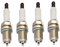 zündkerzen für auto Autoteile 4 Stück Zündkerze kompatibel mit Mercedes Benz W202 S202 C124 W124 W210 M111 OE 0031596803 A0031596803