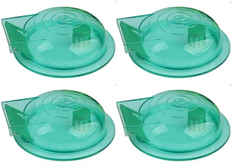 Stonivislyt Schneckenfalle Aquarium 4pcs Kunststoff Aquarium Schneckenfalle Aquarium Schneckenentferner Reinigungsmittel Leichter Schnecken Tank visueller Planaria -Falle für Fischtank Aquarium