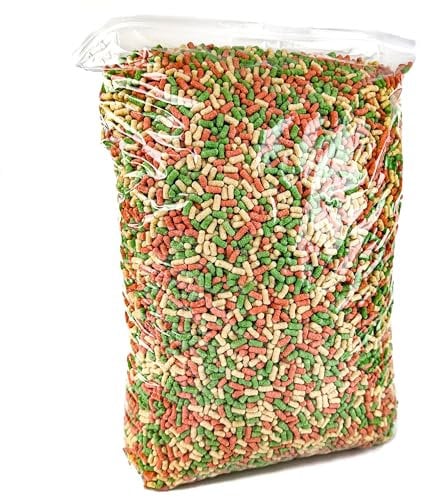 HERONS Pond Sticks Mix Ultralight (10L Refill Bag) - Koi & Goldfish Food - Excellent Value - Complete Feed for all Pond Fish - Premium, Variety Pond Sticks - 10 Litre
