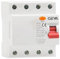 BANGHA Disjoncteur,Disjoncteur Différentiel Disjoncteur différentiel électromagnétique triphasé + N GYL8, Interrupteur de sécurité 4P 25 A 40 A 63 A(4P 25A,300mA)