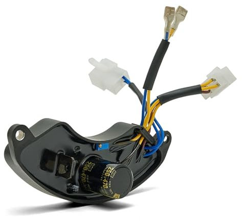 Generador de gasolina trifásico de corriente alterna (AVR) de 5 kW con estabilizador automático de voltaje(8 wires three phase)