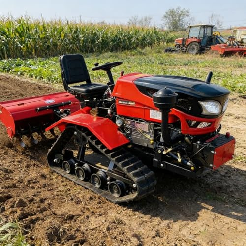 Motoculteur multifonction - Mini machine de culture pour jardin, ferme, préparation du sol, pelouse, cour et équipement agricole