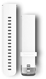 Garmin Schnellwechsel-Armband 20mm, passend für Venu, Venu 2Plus, Venu SQ/ SQ2, vivoactive 3/ 5, vivomove- Serie, Forerunner 55/ 245/ 645, Approach S40/ S42/ S12, D2 Air