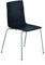 Sedus meet chair Stuhl, Designstuhl, Vierfuß, Wohnzimmerstuhl, Esszimmerstuhl Schwarz 53 x 54 x 84 cm