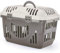 CAT CENTRE Beige & Cream Lid Pet Dog Puppy Cat Carriers Basket Bag Cage Portable Travel Kennel Training Box