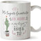 MUGFFINS Taza San Valentín (Te quiero) - Mi lugar favorito cactus - Aniversario para Novios, Enamorados, Pareja.