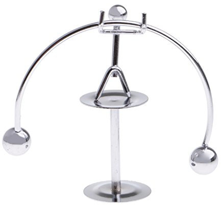 SDENSHI Perpetuum Mobile Balance Spielzeug Metall Figur Geschenk - 1