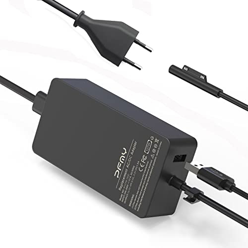 PFMY Caricatore Alimentatore Adattatore Caricabatterie 15V 8A 127W Power AC Adapter A1932 Compatibile per Microsoft Surface Pro 4/5/6/7, Surface Pro X, Surface Book 2/3, Surface Laptop 2 3 Notebook
