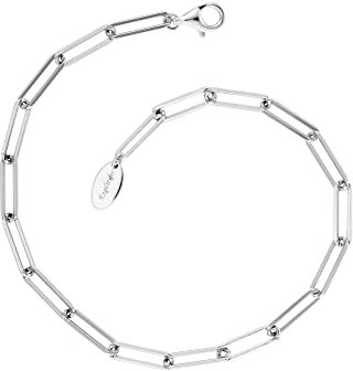 Engelsrufer Anker Armband für Charms aus Sterlingsilber mit Karabinerverschluss, Länge: 20cm, ERB-CHARM-ANKER-S