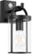 Klighten Außenwandleuchte Vintage Industrial, Wandleuchte Außen mit Bewegungsmelder, E27 Außenlampe, Aluminium Wandlampe Industrie, für Terrasse Garten, 40W Max, IP44,Schwar, ohne Leuchtmitte