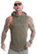 Yakuza Herren FS Hooded Tanktop, Grape Leaf, 3XL