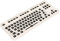 Custom Gaming Keyboard, Switch Hot Swap ABS Aluminum Alloy 80% Layout 87 Keys Mechanical Keyboard DIY Kit PC (White)