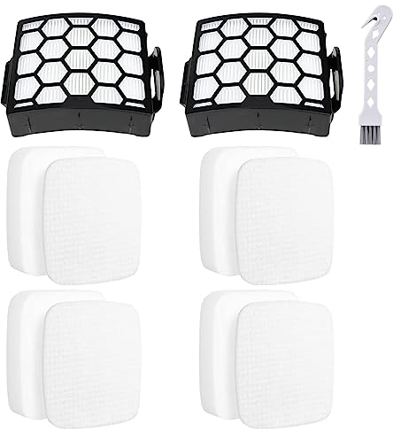 NV602UK Filters For Shark Powered Lift-Away Anti Hair Wrap Vacuum Cleaner NV602UKT NV612UK NV612UKT NZ710UK NZ710UKT, NV702