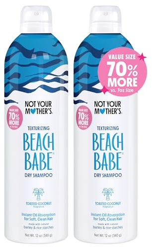 Not Your Mother's Value Pack Beach Babe Jumbo Dry Shampoo, 2 Pack