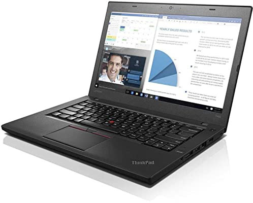 Lenovo Ordenador portátil ThinkPad T480 de 14 pulgadas con pantalla táctil Intel i5-8250U RAM 16 GB SSD 512 GB Webcam HDMI Windows 11 Pro (reacondicionado)