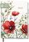 Häfft® Chäff-Timer Mini Taschenkalender 2024/2025 A6+ Wild Poppy Terminplaner klein mit 1 Woche auf 2 Seiten, Wochenplaner, Organizer - nachhaltig & klimafreundlich