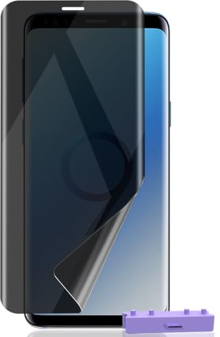 Zerrshoo Schutzfolie für Samsung Galaxy S9 Sichtschut, Samsung Galaxy S9 Schutzfolie [ ist nicht gehärtetes Glas ] 1 Stück. Anti-Spy Privatsphäre Weich TPU Folie für Galaxy S9 Displayschutz Privacy