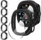 Diruite 5+5 Pack para Samsung Galaxy Watch Ultra 47mm(2025/2024) Funda+Protector Pantalla,5 PC Case+5 HD Cristal Templado Protector Pantalla