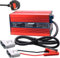 14.6V 20A Lifepo4 Battery Charger for Lithium Iron Phosphate Battery, Support Fast Charging, Red With Anderson 50a Alligator Clip Connector 14.6V Lifepo4 Battery Charger