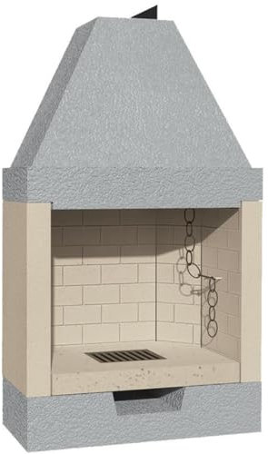 Marsicamin Camino Legna Prefabbricato Refrattario Focolare Aperto M80 REF Ambiente Design Interni Arredo Riscaldamento