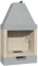 Marsicamin Camino Legna Prefabbricato Refrattario Focolare Aperto M80 REF Ambiente Design Interni Arredo Riscaldamento