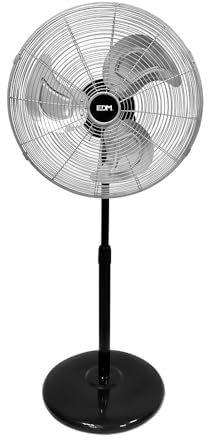 Ventilador de Pie Industrial 80W y 50 cm. de diámetro. Potente, duradero y eficiente, adecuado para enfriar fábricas, talleres y grandes espacios. Ideal para tu industria.