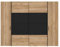 Dreh-/Schwebetürenschrank >DALATE< Der Kleiderschrank DALATE in Catania Eiche/Schwarz (270,3x210x61,2 cm) bietet modernes Design mit 4 Türen, 2 Schiebetüren, 2 Kleiderstangen und viel Stauraum.