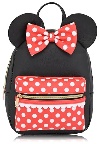 Disney Minnie Mouse Mini Rucksack Geldbörse für Damen und Mädchen
