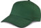 Generico Cappellino Berretto Cappello Baseball Golf 5 Pannelli in Cotone colorato Verde Inglese