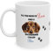 Personalised Dachshund Dog Mug, All You Need is Love, Dog Lover, Gift, Christmas, Birthday, Pet, Best Friend