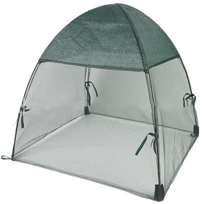 Tomatenhaus – Mobile Wachstumskammer, Zelt aus langlebigem PVC | Mini-Gewächshaus für den Außenbereich, Anzuchtstruktur, Obstgarten für kleine Räume, Container-Gartenarbeit, Klimaanlage