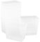 VALICLUD 10 Piezas olla arrocera tazas de arroz microondas piezas de olla de arroz electrodomésticos de cocina tazas medidoras verde azulado el plastico Transparent