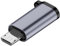 Adaptador USB C Mini – USB A macho a USB C hembra convertidor de datos | 480 Mbps de velocidad de transferencia con transmisión de señal fiable para smartphone, cámara, solución adaptadora para viajes