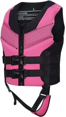 Kinder Schwimmweste Ab 5 Jahre - Jungen Und Mädchen Neopren & Epe Ideale Wassersport Schwimmweste Einstellbare Sicherheits Straps Float Jacket Swimming Vest Schwimmen Jacke Schrittgurt Schwimmhilfe