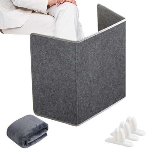 Chauffage Bureau Pliable Avec Couverture Tapis Chauffant Bureau Avec Minuterie Et Thermostat Chauffage D'appoint électrique Pour Bureau Et Maison,grey-General