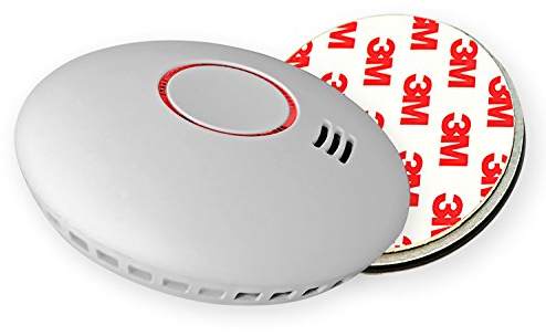 Nemaxx 6914 HW-2 Funkrauchmelder Rauchmelder Rauchwarnmelder Brandmelder Hitzemelder mit kombiniertem Rauch-und Thermosensor nach DIN EN 14604 + 20x NX1 Magnethalterung, 20er-Paket, 20 Stück