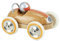 Vilac- Roadster Vintage Bois Naturel - Voiture en Bois laqué pour Enfant - 2332Y