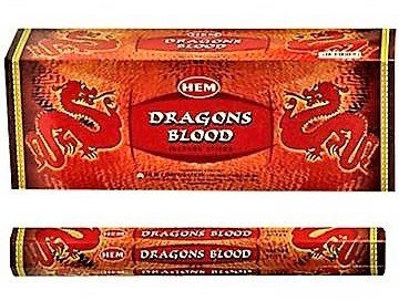 YesMandala Hem Lot de 6 Boîtes de 20 tiges d'Encens Sang de Dragon