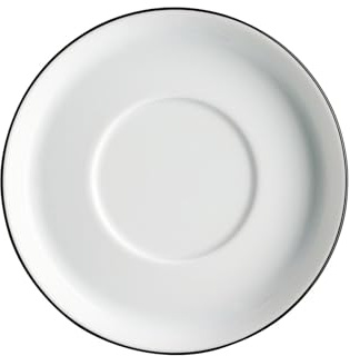 Arzberg Cucina Basic Colori Black Kombi-Untertasse 15 cm
