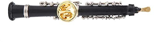 Mini Brosche Mit Aufbewahrungsbox, Oboe Design Brosche Für Anzüge, Bakelit Brosche Exquisite Pin Für Männer/Frauen, Besonderes Für Freunde Und Familie