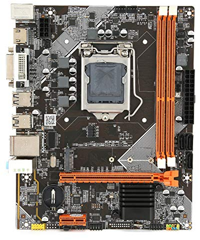 PC-Motherboard für h61, M.2 NVME/SATA-Festplatte Desktop-Motherbaord-CPU für LGA 1155/2X8G DDR3 DIMM 1066/1333/1600 MHz DDR3-Speicher/1X PCI-E × 16-Grafiksteckplatz