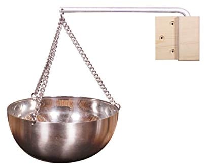 Sauna Kupferschale/Kräuterschale Sauna Zubehör Für Sauna Und Spa Dampfsteine Saunaofen Mentholkristalle Edelstahl Schüssel Saunaofen (Evenlyao kommt innerhalb von 15 Tagen an)