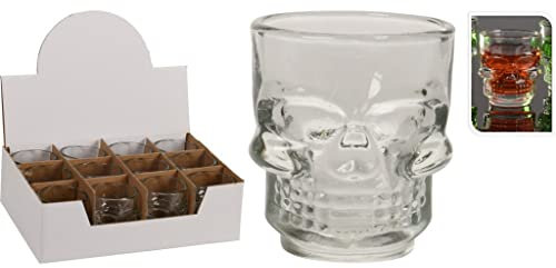 1 BICCHIERE IN VETRO TESCHIO 40ML