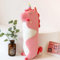 Yeqivo Kuscheltier Kawaii Einhorn Plüschkissen Stofftiere Langes Rosa Einhorn Plüschkissen niedliches Unicorn Plüsch Tier Körperkissen Kinder Plüschtier (Einhorn,110CM)