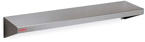 MBH - Estantería Acero Inoxidable 140x25 cm para cocinas industriales de hostelería. Estantería INOX para Bar y Restaurante.
