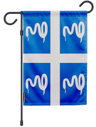 Drapeau Jardin de Martinique en Ployester 32 x 47.5cm