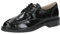 CAPRICE Damen Schnürschuhe aus Leder Elegant, Schwarz (Black Naplak), 40 EU