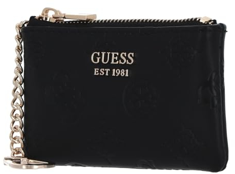 GUESS JENA Zip Pouch Black Logo