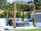 Dunster House Pergola 2.5 x 2.5 Metres Pressure Treated Wooden Garden Structure TerraCube