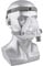 Vollgesichtsmaske Schlafmaske C-P-R-Maske für Schlaf-Apnoe-Schnarchen, frei einstellbares Kopfband, Universal (L)
